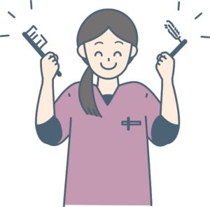 歯科衛生士の歯ブラシ選び